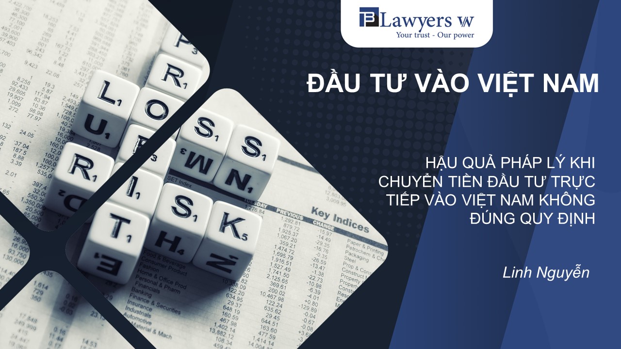 Chuyển tiền đầu tư trái luật