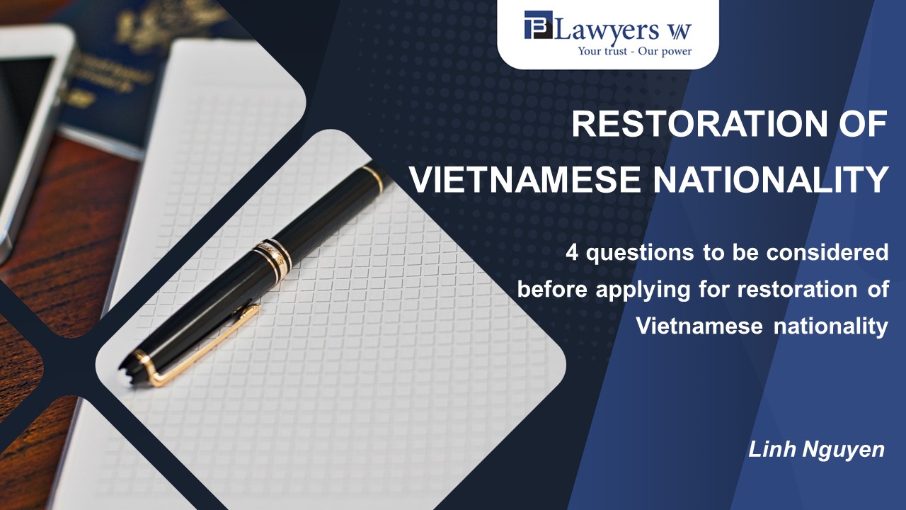 Restoration of Vietnamese nationality