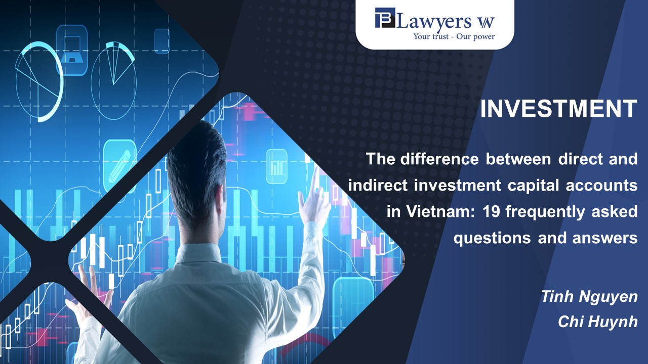 Direct and indirect investment capital accounts