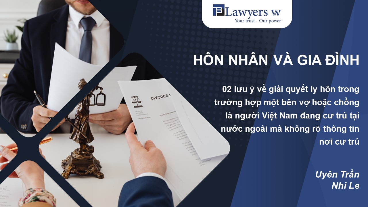 Giải quyết ly hôn có yếu tố nước ngoài