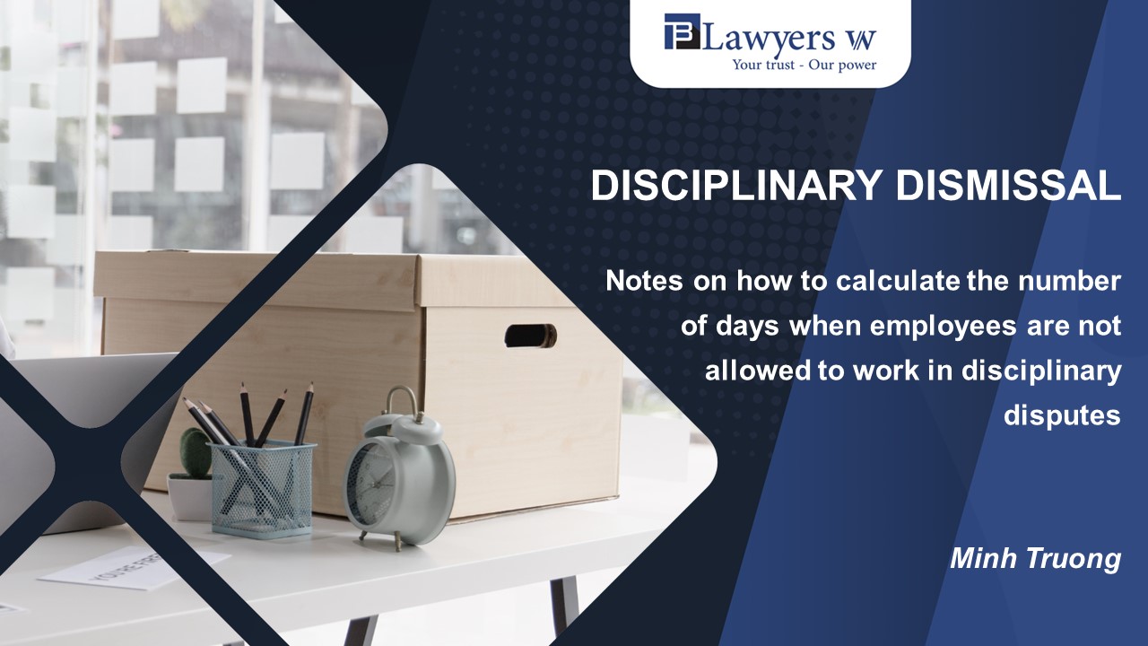 Notes on discipline for unlawful dismissal