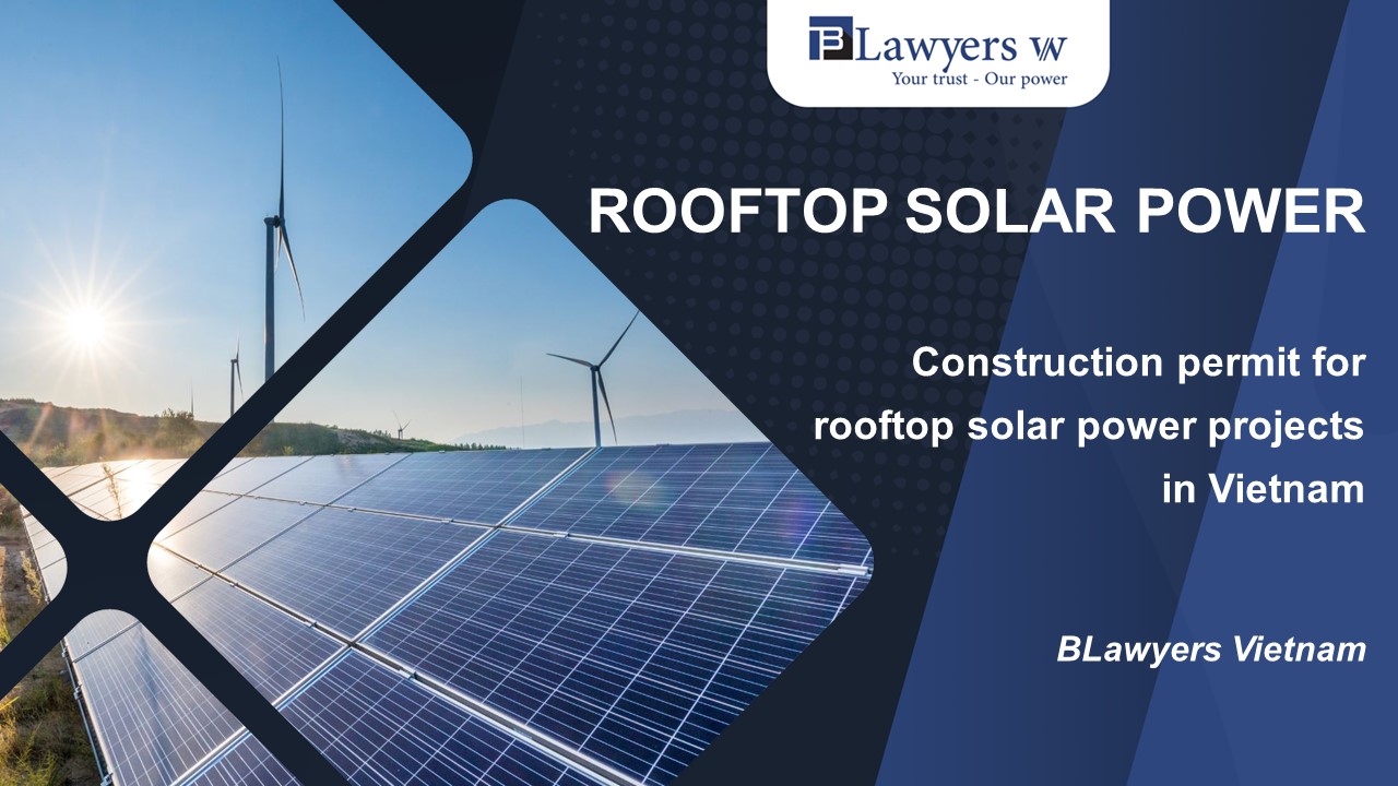 Construction permit for rooftop solar power projects