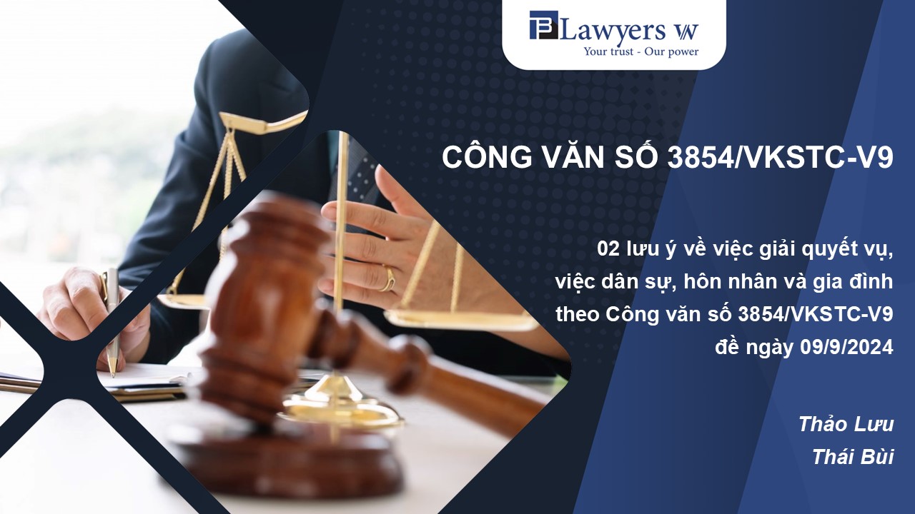 Công văn số 3854VKSTC-V9