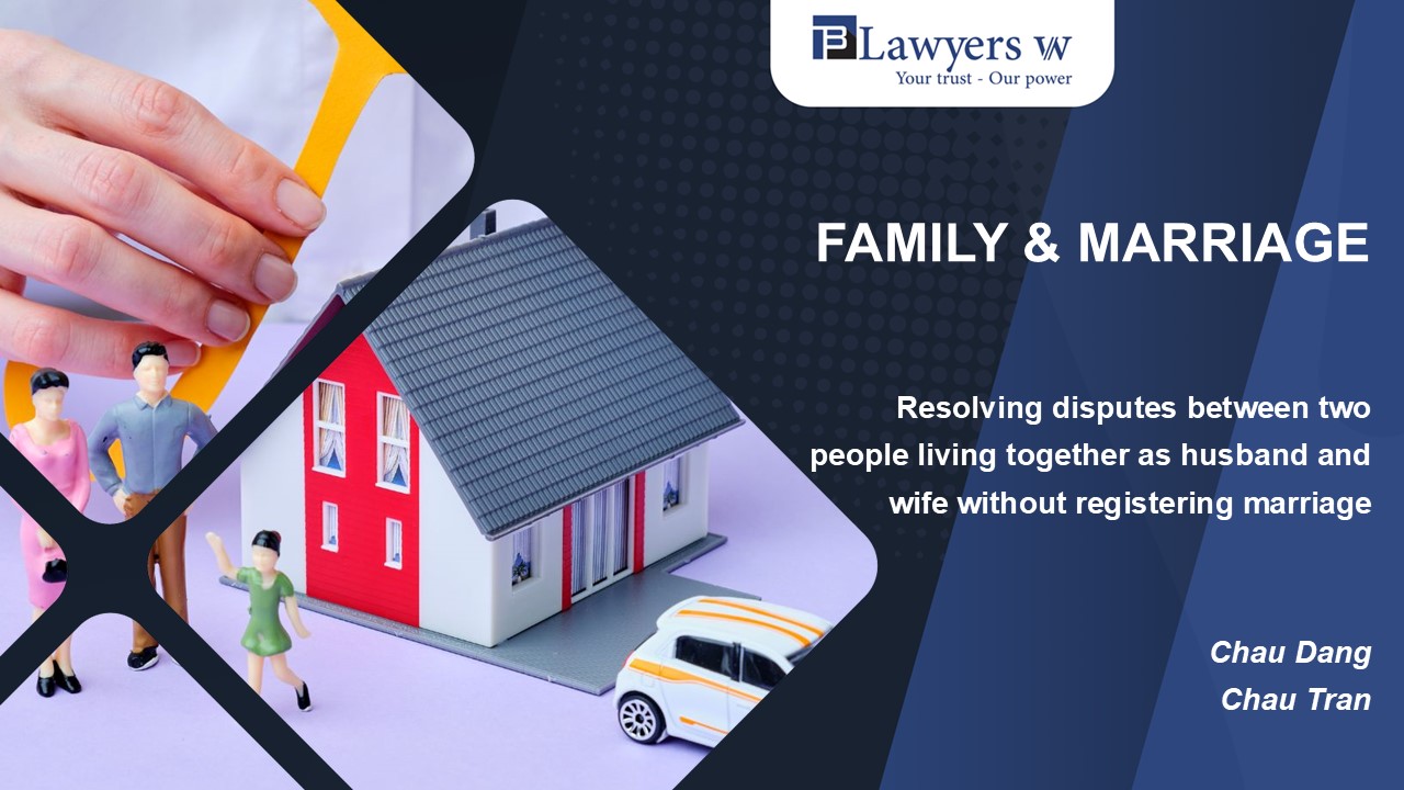 Notes for marriage relationship without registration
