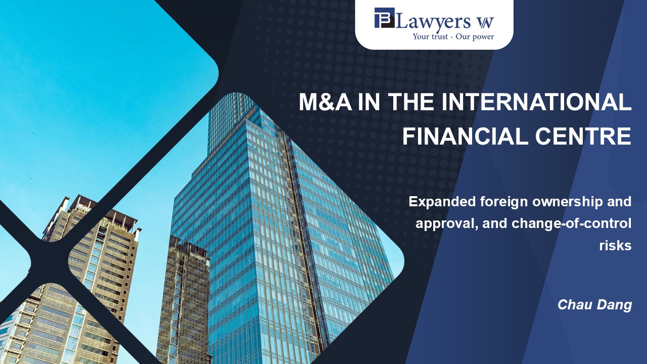 M&A in the International Financial Centre